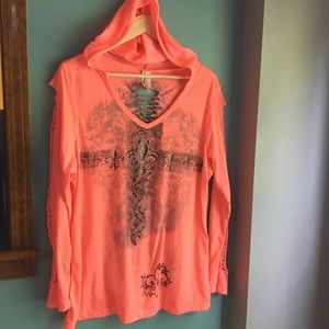 Long Sleeve Hooded Tee